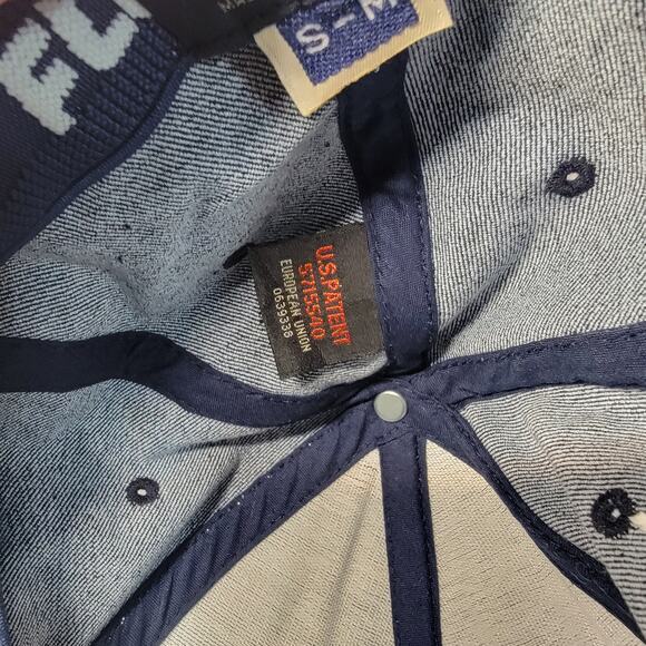 Vintage Denim FlexFit Denver Broncos Baseball Hat size S/M - Picture 6 of 8